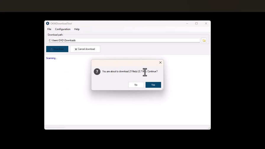 DownloadTool lets users check the amount of information to be downloaded in advance.