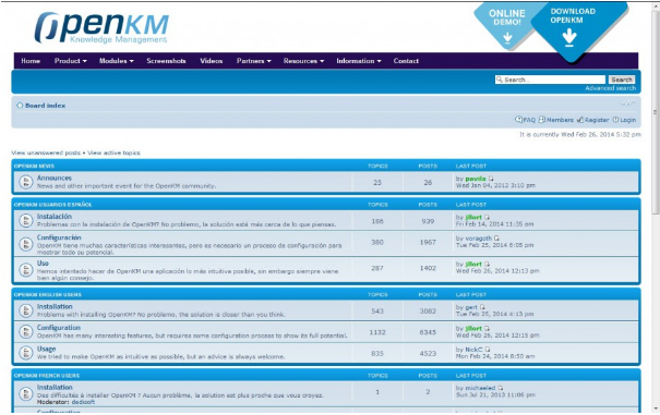 OpenKM forum